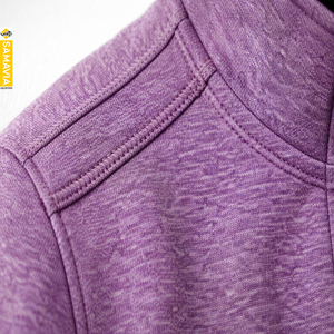 Chándal con Capucha para Mujer, Venta al Por Mayor OEM, Transpirable, de Secado Rápido, Ligero, de Poliéster/Algodón, con Impresión por Transferencia de Calor Personalizada, Informal, para Gimnasio - Product Image 4