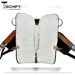 Silla de montar western de cuero tallada a mano con asiento acolchado, estructura de montura profunda y estribos de acero inoxidable - Product Image 4