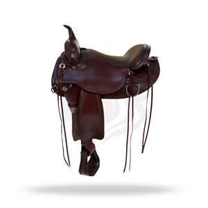 Western Trail Saddle Horse Riding Saddle Equestrian <b>Equipment</b> - Product Image 1