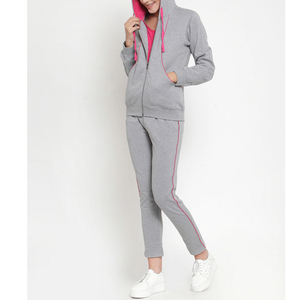 Conjunto Deportivo para Mujer, Chaqueta con Cierre Completo y Pantalones Deportivos Elásticos, Ropa Deportiva Transpirable - Product Image 4