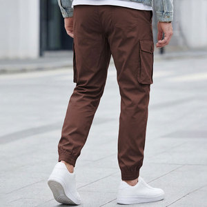 Pantalons cargo pour hommes les plus vendus, plusieurs poches, durables, tissu en polyester et coton, nouveau style, pantalons cargo de voyage élégants - Product Image 2