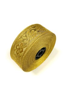 Cinta Jacquard Étnica con Diseño de Espiga y Estampado Animal, 100% Poliéster, Ecológica, de Alta Tenacidad, para Bolsas de Ropa y Hogar - Product Image 3