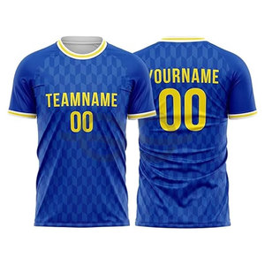Uniformes de Fútbol de Alta Calidad, Serie de Camisetas de Fútbol con Nuevo Diseño, Personalización OEM, Camiseta Deportiva con Estampado para Hombre - Product Image 1