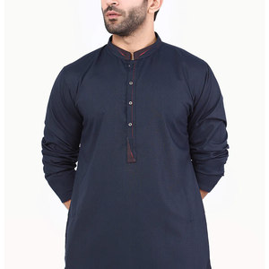 Tenue traditionnelle masculine en coton Shalwar Kameez, respirante, légère et confortable, pour les occasions décontractées, le bureau et la prière. - Product Image 4