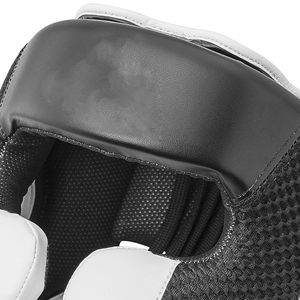 New Premium Full Face <b>Head</b> Guard <b>Training</b> Wear Durable Leather & PU Material Eco-Friendly Protective Gear Sparring Fitness - Product Image 3