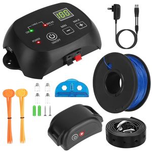 Sistema di Recinzione per Cani Impermeabile IPX7 con Ricevitore Ricaricabile, 100 Livelli Regolabili, per Addestramento e Contenimento Animali Domestici - Product Image 1