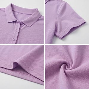 Équipe de golf féminine personnalisée et écologique pour maillots 100 % coton, impression numérique, fabricant de vêtements de sport OEM ODM sous marque privée - Product Image 6