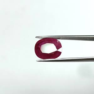 Rubis naturel de Birmanie de 5,12 carats, taille coussin, RBHO-8 - Product Image 3