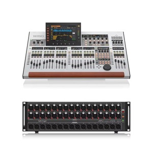 ชุดมิกเซอร์ดิจิตอล Behringer Wing และกล่องสเตจ S32 ระบบเสียง PA มิกเซอร์ 48 ช่อง อุปกรณ์เสียงสำหรับใช้งานภายในอาคาร - Product Image 2