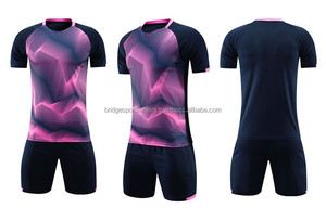 Conjunto de Camiseta de Fútbol de Alta Calidad, Personalizada, de Manga Corta, Ligera, Transpirable, Antibacteriana y de Secado Rápido - Product Image 6
