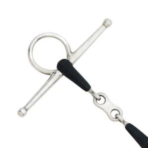 Fiable Bocado de Acero Inoxidable SPALL JP SPORTS para Caballos, para Manejo, Control y Entrenamiento Diario - Diseño de Boca Suave - Product Image 4