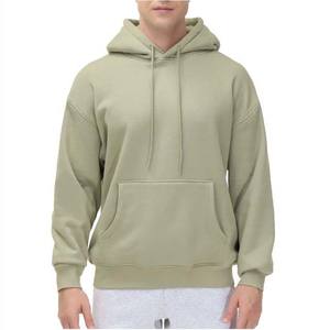 Sudadera con Capucha para Hombre, de Algodón Grueso de 400 g/m², Corte Regular, Servicio OEM/ODM, Logotipo Personalizado Bordado, Ropa Urbana de Invierno - Product Image 4