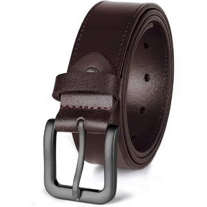 Cinturón de cuero transpirable de último estilo para hombre, de gran demanda y precio económico, cinturón de cuero multiusos. - Product Image 1
