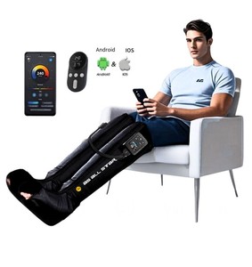 Botas de Compresión Neumática con Control por Aplicación, Masajeador de Aire para la Circulación Sanguínea, 4 Cámaras, Recuperación Deportiva, OEM ODM AS ALL START - Product Image 1