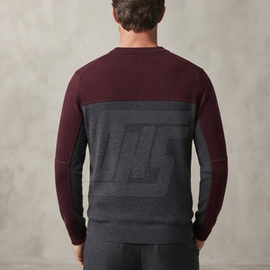Comfortable Men <b>Jumper</b> Soft Knitted Pullover Sweater Warm Winter Wear Casual Everyday Clothing Ribbed Neck Cuffs And Hem - Product Image 4