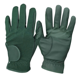 Horse Riding Gloves <b>Full</b> Finger PU Leather Anti <b>Slip</b> Touch Screen Outdoor Men Summer Breathable - Product Image 4