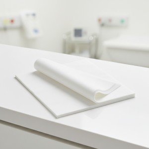 Housse jetable pour repose-tête de table de massage, support d'hygiène pour salon, matériau barrière non tissé certifié SGS, NIKITA NK8105, carré - Product Image 5