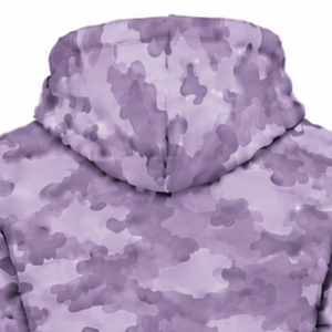 Manufacturer Lavender Camo <b>Tracksuit</b> Unisex Full Zip Hoodie Jogger Pants Set Custom <b>Camouflage</b> Casual Sportswear Training Outfit - Product Image 5