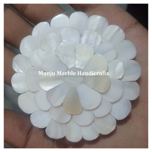 Top Exclusif Nouveau Design Fait Main Nacre Miroir Forme Ronde Fleur Conception Utilisation Pour Les Cadeaux D'affaires Cadeau Article But - Product Image 4