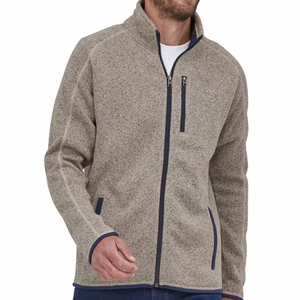 Veste polaire pour homme de qualité supérieure, coupe-vent et respirante, col montant, personnalisable OEM, collection hiver 2026 - Product Image 2