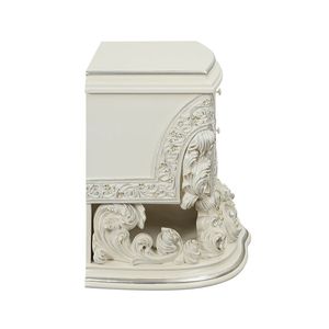 Comodino Adara con finitura bianco antico - Product Image 3