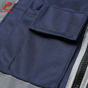 Chaleco de Seguridad Reflectante de Alta Visibilidad con Logotipo Personalizado, Chaleco de Trabajo de Alta Visibilidad, Fabricante OEM Personalizado 2026, Corte Ajustado - Product Image 6