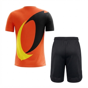 Maillot de football personnalisé, vêtements de sport, sublimation, polyester, uniforme de football complet, 100% polyester - Product Image 3