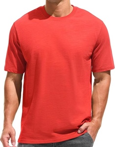 Camiseta de Algodón de Alta Calidad, Unisex, Cuello Redondo Clásico, Ligera, Cómoda para Uso Diario, Impresión Personalizada, Bordado Privado - Product Image 1