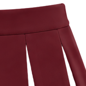Maroon <b>White</b> Womens Pleated Cheerleading <b>Skirt</b> High Waist Athletic Team Performance Dance Sports Competition Cheer Uniform <b>Skirt</b> - Product Image 4