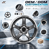 Jantes forgées monobloc à cinq branches avec lèvre polie 18-22 pouces 5x112 5x114.3 VIW-188 pour BMW Audi Mercedes-Benz