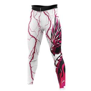 Leggings Deportivos Sublimados con Diseño Personalizado, Cintura Alta, Elásticos, Suaves, con Protección UV y Secado Rápido para Hombre, MOQ Bajo - Product Image 4