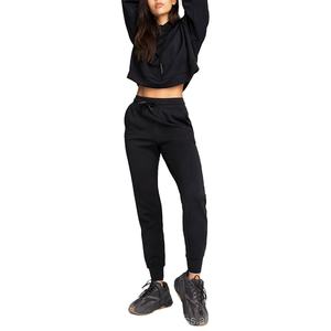 Moda de mujer Streetwear Crop Hoodie Custom Logo Pullover Gym Sudadera con capucha Casual Winter Top para damas - Product Image 6