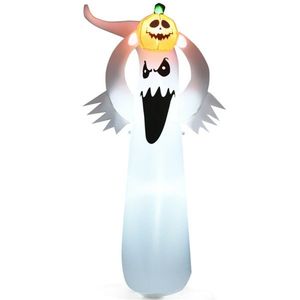 6 Foot <b>Halloween</b> <b>Inflatable</b> Pumpkin Decoration Outdoor Holiday Yard Decorations - Product Image 1