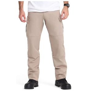 <b>Men's</b> Midweight Breathable Elastic Waist Cargo <b>Overalls</b> for Summer Hiking Trekking Fishing Camping Outdoor Sports - Product Image 2