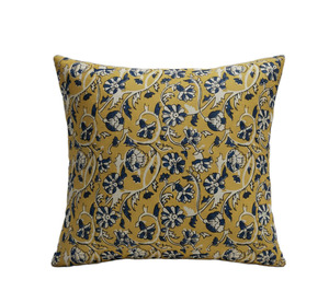 Nouvelle Arrivée Housse de Coussin en Lin Premium Imprimée à la Main, Housse de Coussin Décorative en Coton pour Vente en Gros - Product Image 1