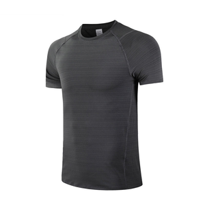Men's Black Full Sleeve Compression Breathable <b>Shirt</b> Quick Dry Anti-Pilling Sporty Fit Neck Knitted Polyester 120g Summer Casual - Product Image 5