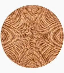 Durable Natural Seagrass <b>Round</b> Placemat <b>Table</b> <b>Mat</b> Rustic Boho Home Decoration Product - Product Image 5
