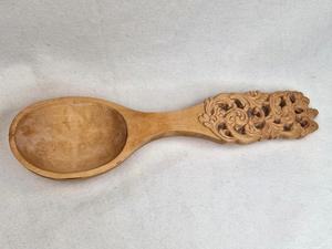 Cuillère à thé en bois de qualité supérieure, écologique, pour café, thé, sucre, outil de cuisine durable pour la cuisson - Product Image 4