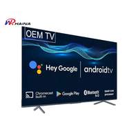 HAINA Tablette intelligente Android Wifi 32 40 43 hd Lcd Tv Led Oem Personnalisation gratuite logo 50 55 65 Pouces 4k Smart Led Tv
