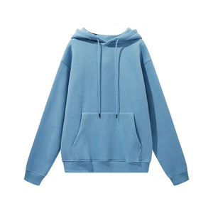 Mens Oversized Pullover <b>Hoodie</b> <b>Plain</b> Solid Color Hooded Sweatshirt Cotton Fleece Casual Streetwear Custom Logo OEM ODM Wholesale - Product Image 5