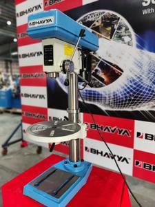 Durable 16mm Pillar Drill Machine High Precision Vertical Drilling Equipment for Metal Wood Plastic Workshop <b>Tool</b> Room OEM India - Product Image 4