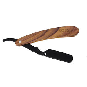 Navajas de Afeitar Manuales de Acero Inoxidable, Cuchilla Recta Plegable - Product Image 5