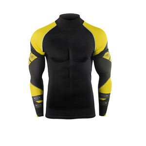 Chemise de protection anti-UV à manches longues en spandex de qualité supérieure, personnalisable, XXL, rose, noir, bleu, tendances surf et MMA pour hommes et femmes - Product Image 6