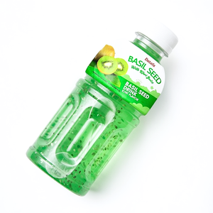 Bebida de Semillas de Albahaca con Jugo de Kiwi en Botella PET de 320 ml, Marca Privada OEM/ODM, Semillas de Albahaca Premium con Fibra y Vitaminas - Product Image 2
