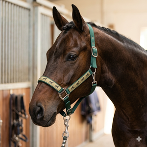 Durable PP Horse <b>Halters</b> with Versatile Iron Fittings and Ribbon Versatile Equine Care <b>Halters</b> - Product Image 3