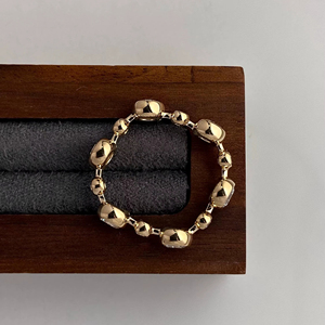 แหวนทองคำขาว 14K ประดับเพชรแล็บโกรว์ 1.30 กะรัต ทรงกลม ฝังแบบเปลี่ยนสลับลายวงแหวน แหวนแต่งงานแบบซ้อนได้ แหวนหมั้น - Product Image 1