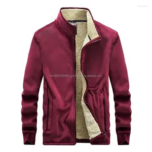 OEM Top Quality Warm Wholesale Customized Outwear Coat Best Lightweight Fleece <b>Jacket</b> <b>for</b> <b>Men</b> Sherpa Lylon Waterproof <b>Jackets</b> - Product Image 5