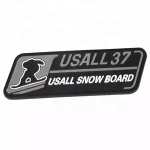 Custom 3D Embossed Rubber PVC <b>Sew</b>-<b>On</b> <b>Patches</b> with Nonwoven Felt Fabric for Clothing - Product Image 5