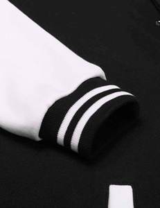 Vestes universitaires vierges personnalisées en gros pour hommes - Product Image 4