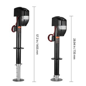 Martinetto Elettrico per Rimorchio da 5000 Libbre con Connettore a 2 Vie, Telecomando e Manovella per Rimorchi e Carrelli Utilitari - Product Image 5